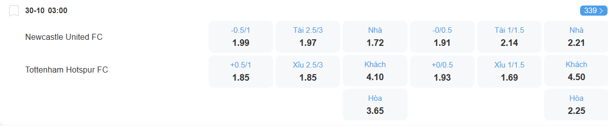 Tỉ lệ kèo Newcastle vs Tottenham nhan-dinh-soi-keo-newcastle-vs-tottenham-luc-03h00-ngay-30-10-2025-2