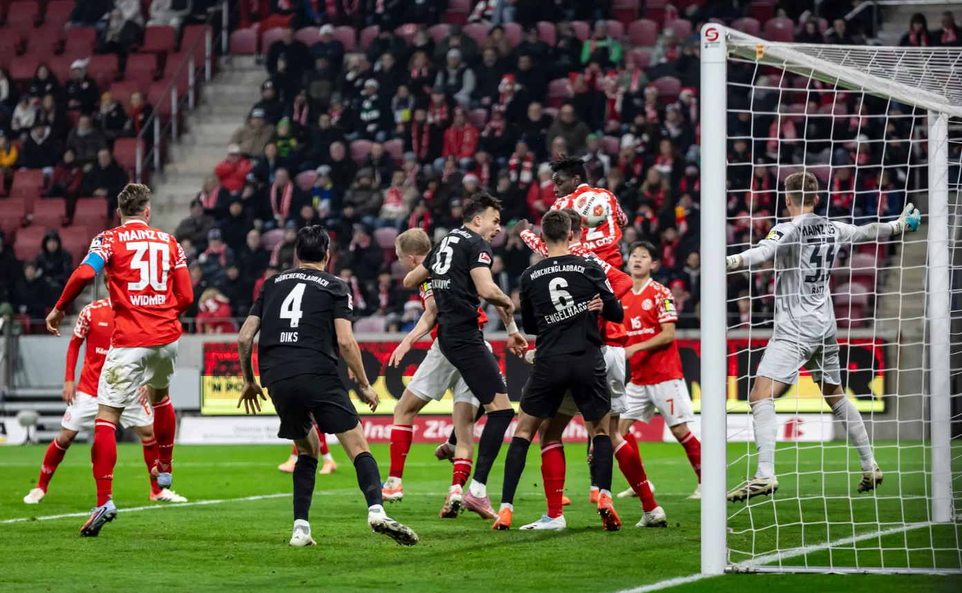 Mainz 05 vs B. Monchengladbach (02:30  06/12) | Xem lại trận đấu